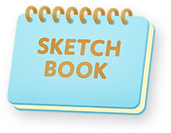 스케치북 이미지